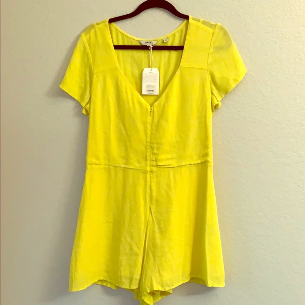 Yellow Romper